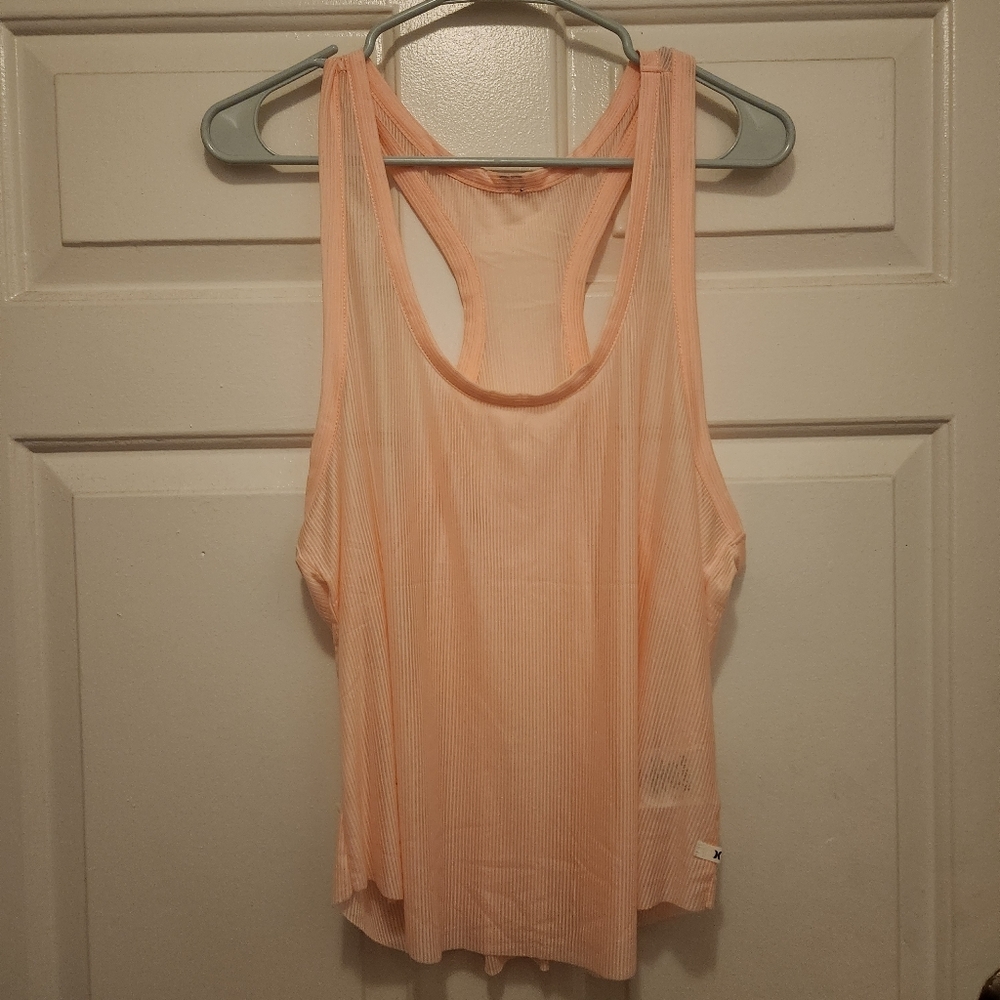 Hurley Women's Quick Dry Blaze Tank Top Crimson Tint Size XL